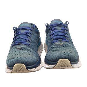 Hoka Marahi‎ 4 Blue and Tan Athletic Shoes with Modern Design size 11